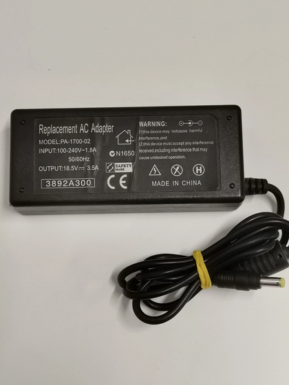 Replacement AC Adapter PA-1700-02