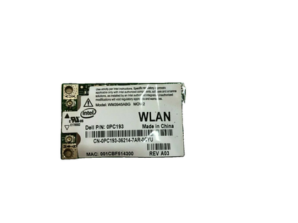 0PC193 wifi card for Dell XPS PP25L / Dell XPS M1530 / DELL VOSTRO 1500