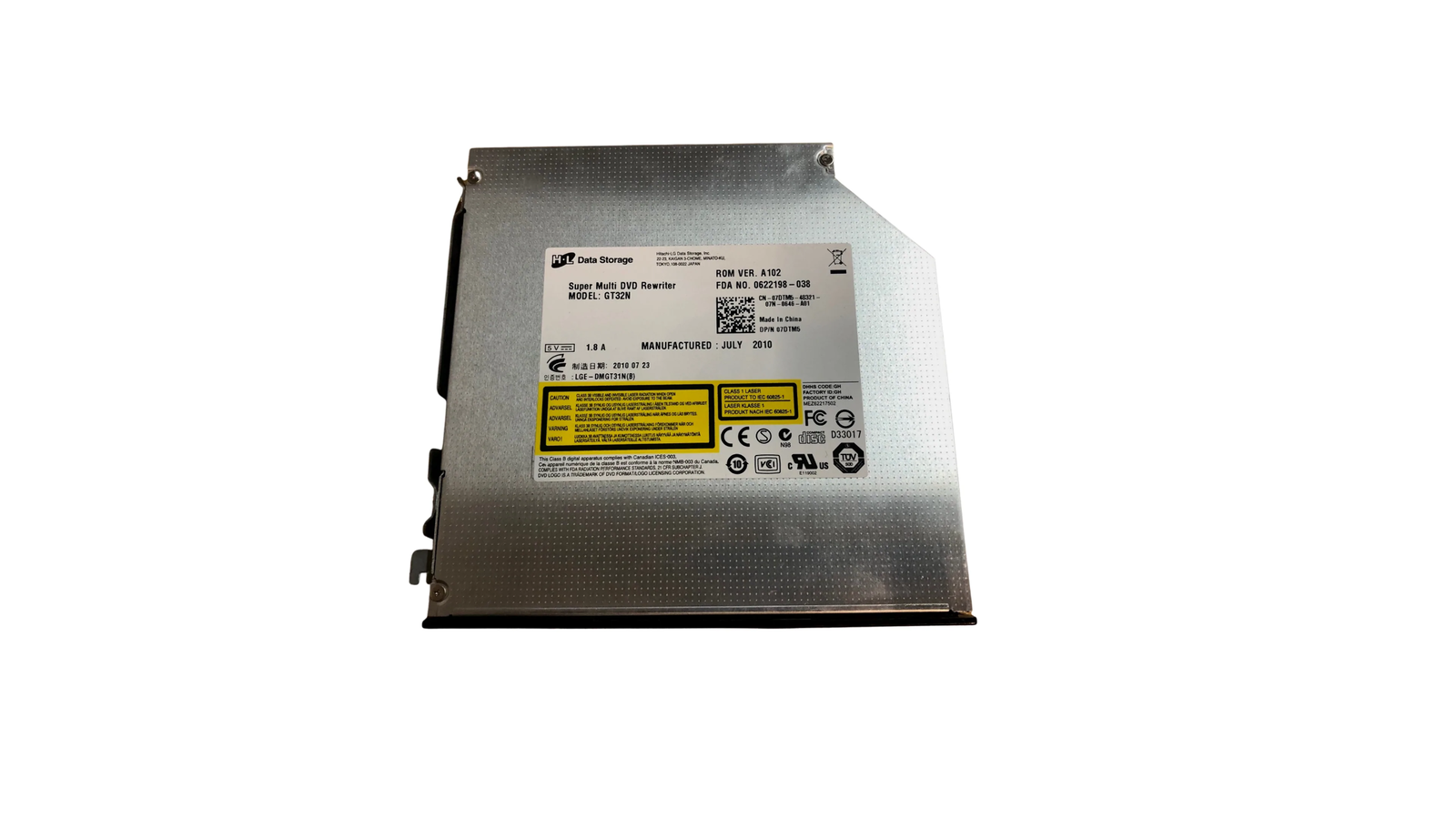 07DTM5 DVD for Dell Optiplex 780