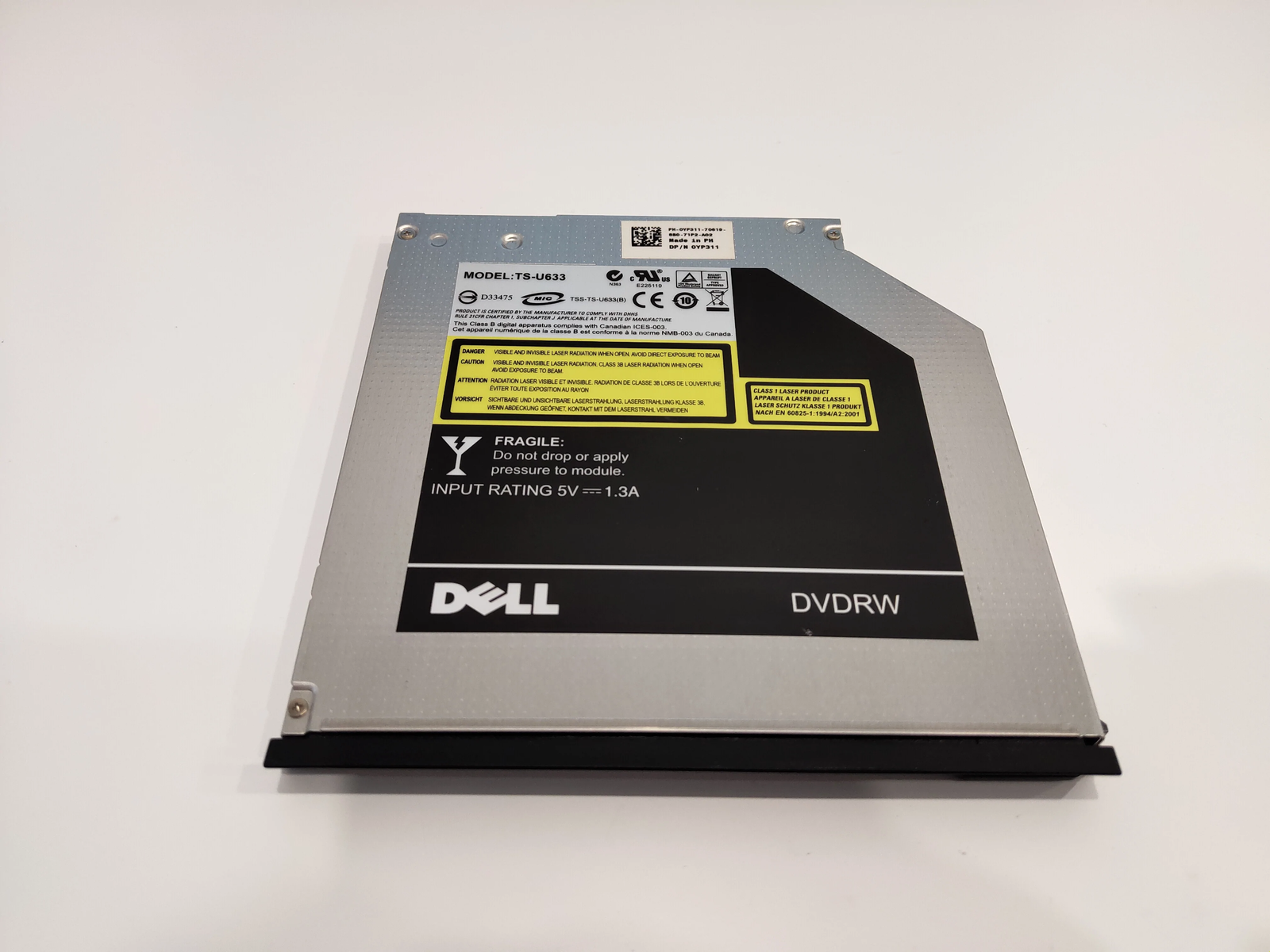 DVD/CD Drive Model TS-U633 for Dell Latitude PP30L