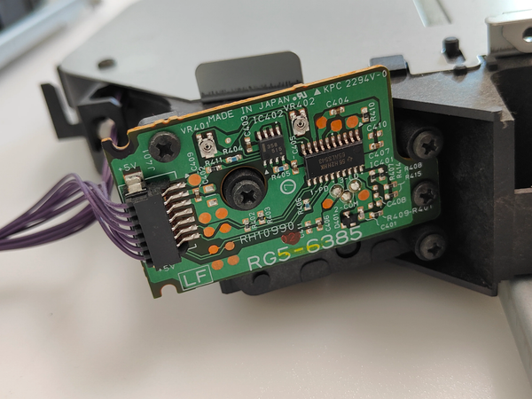 Laser/scanner assembly - RG5-7680 - HP Color LaserJet 5550n Product Q3 – Techno Group Lithuania