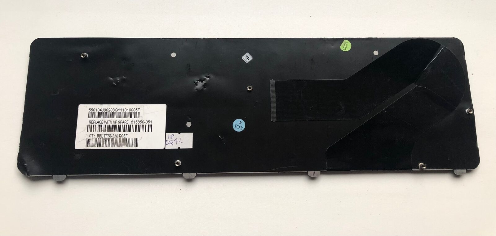 615850-051 keyboard - HP G72 - for parts