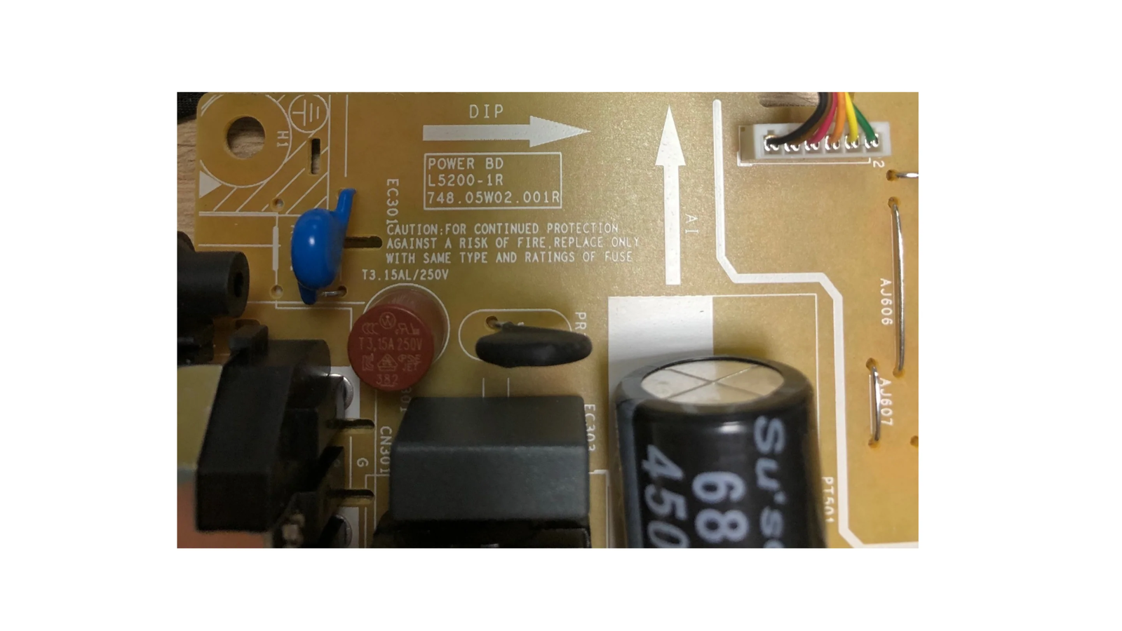 748.05W02.001R power board for Lenovo G24-10