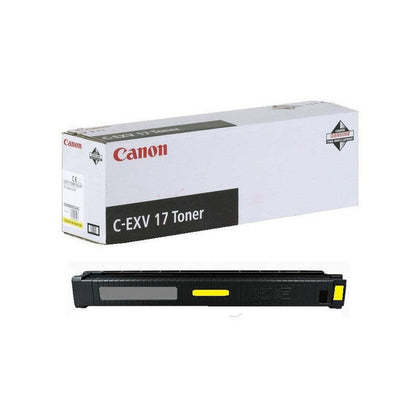 Canon C-EXV 17 (0259B002) yellow original toner cartridge
