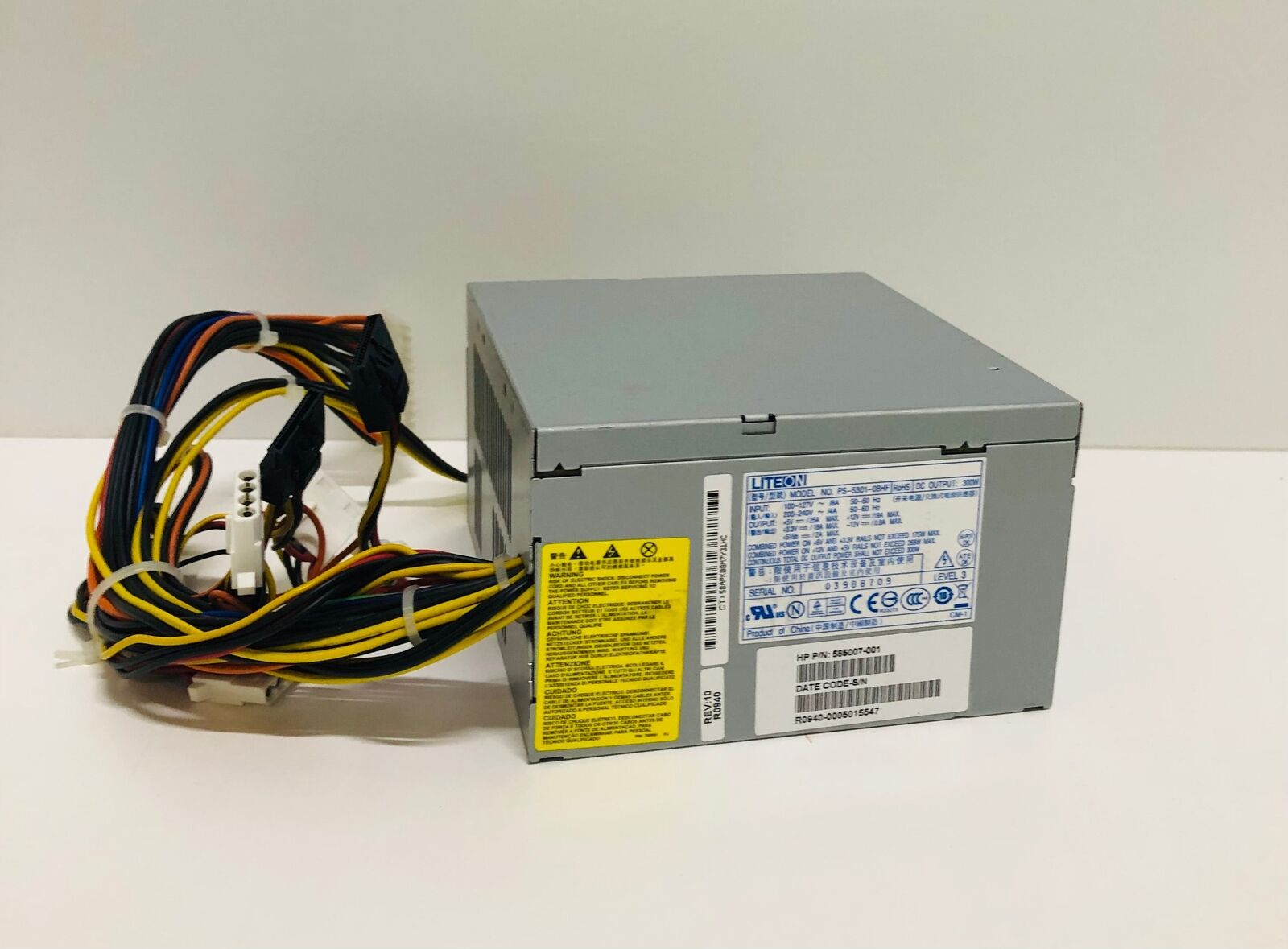 Liteon PS-5301-08HF 585007-001 power supply 300W