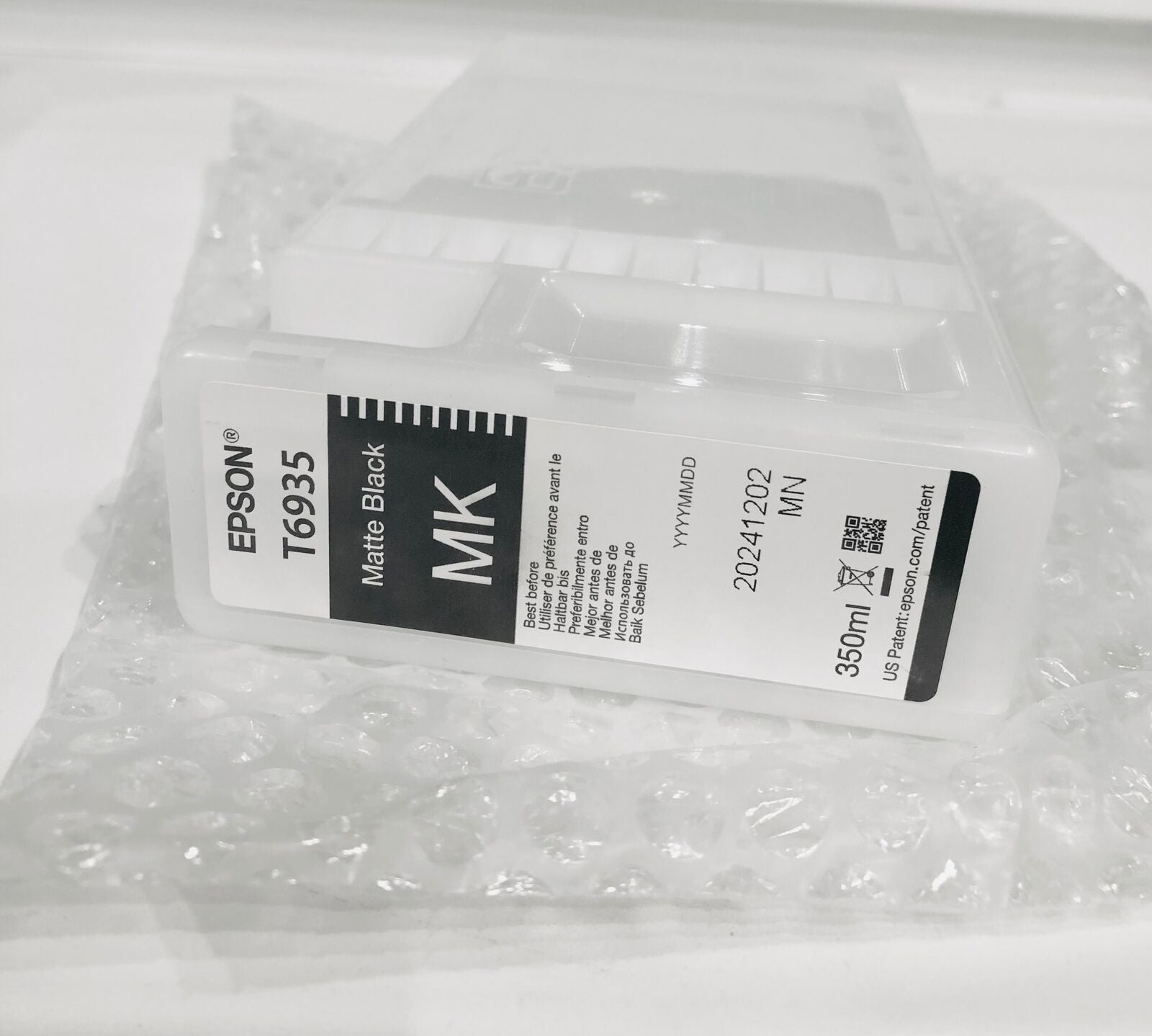 Epson T6935 High Capacity Matte Black Ink Cartridge - open box
