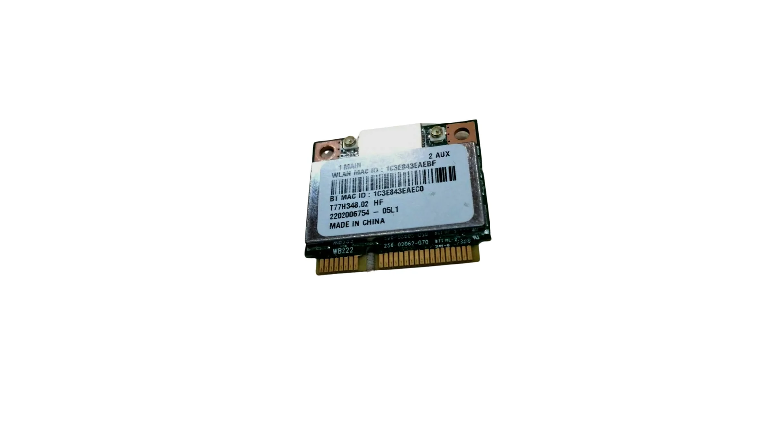 Laptop wireless card T77H348.02