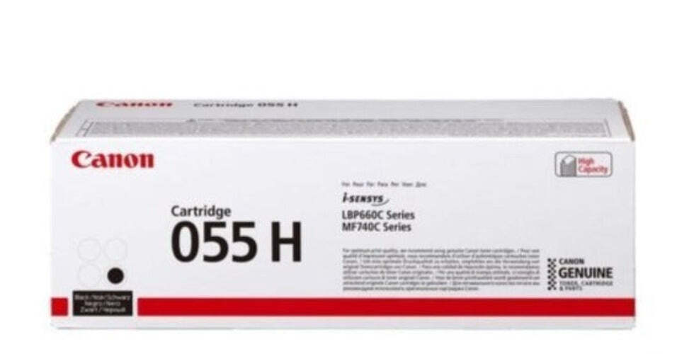 Canon Cartridge 055H Black (3020C004) Toner - open box