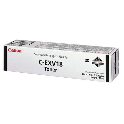 Canon C-EXV 18 Genuine Original Black Toner Cartridge - open box