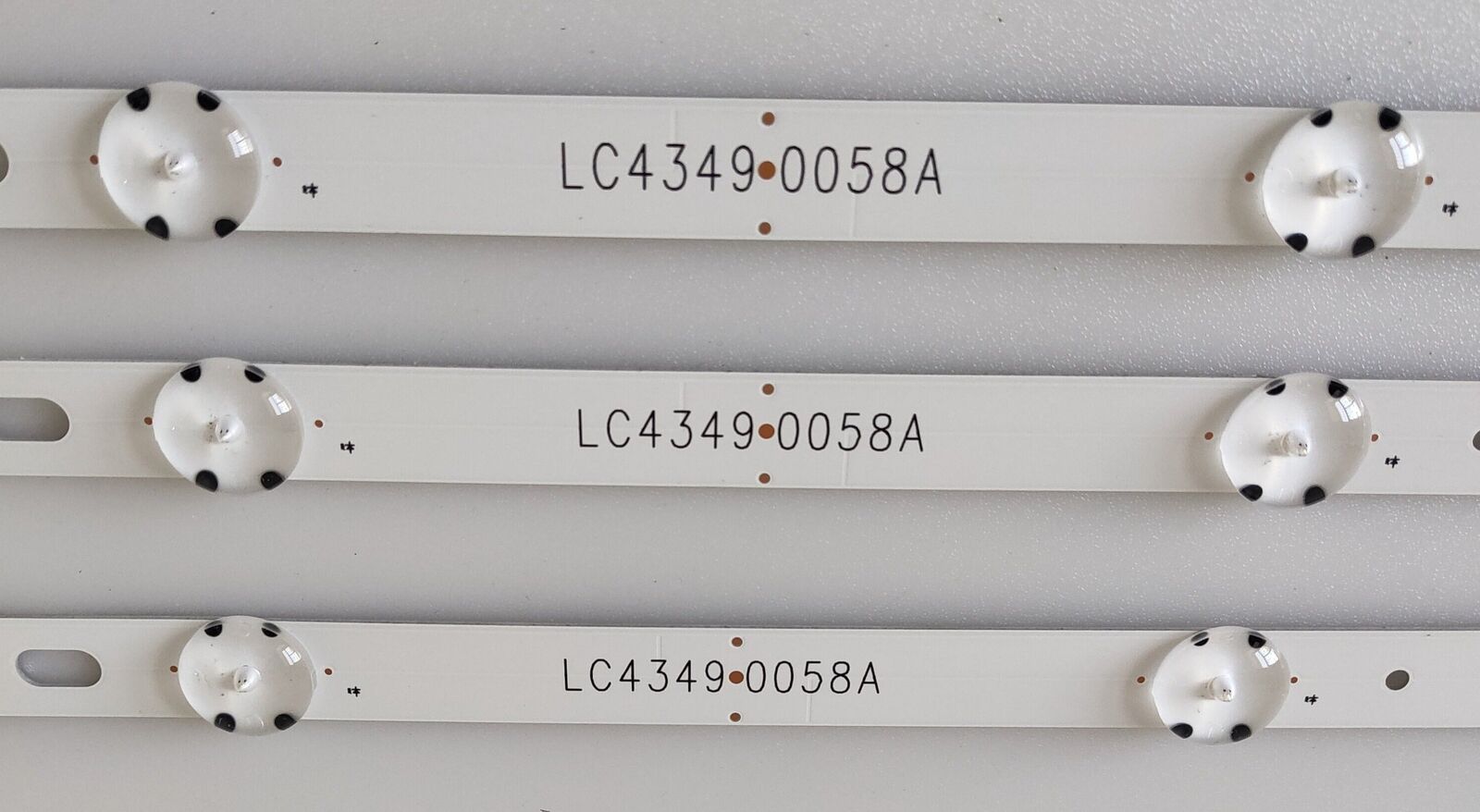 Backlight – LC43490058A 3 strips for LG - 43LJ594V