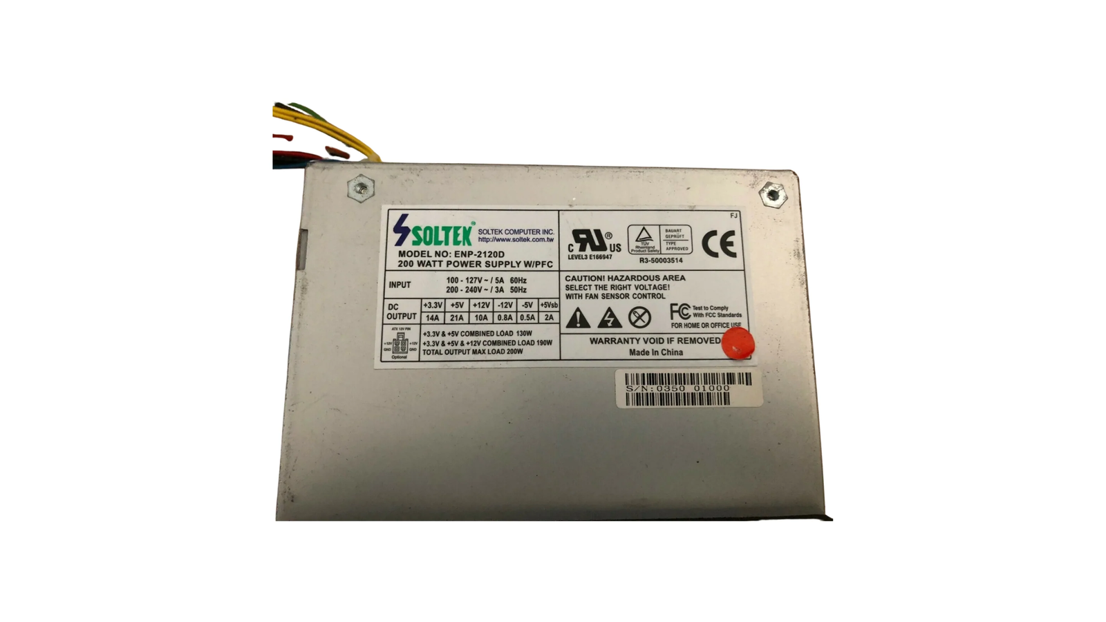 Soltek ENP-2120D power supply