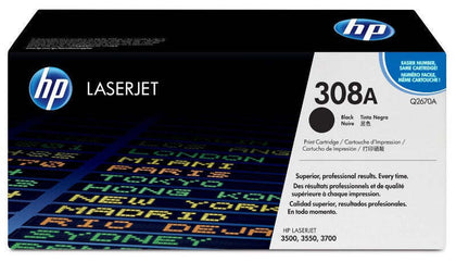 HP 308A Q2670A Black Original LaserJet Toner Cartridge