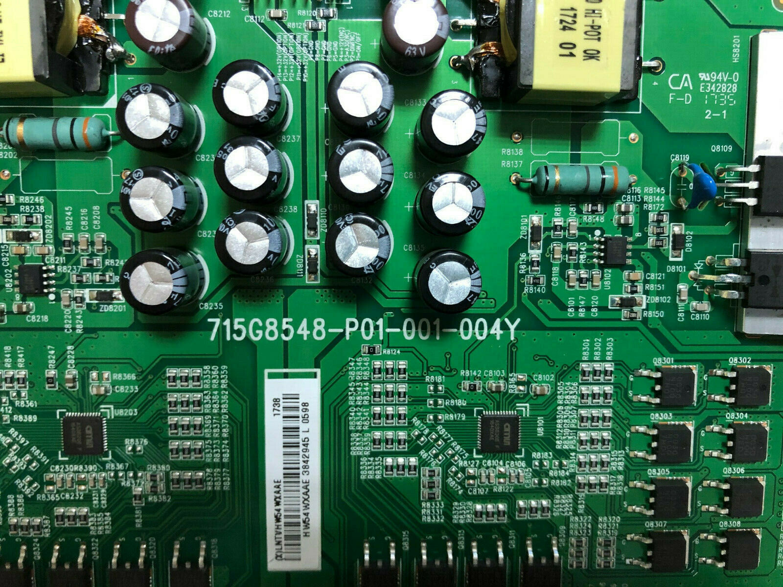 715G8548-P01-001-004Y led driver board from Philips 55PUS8602