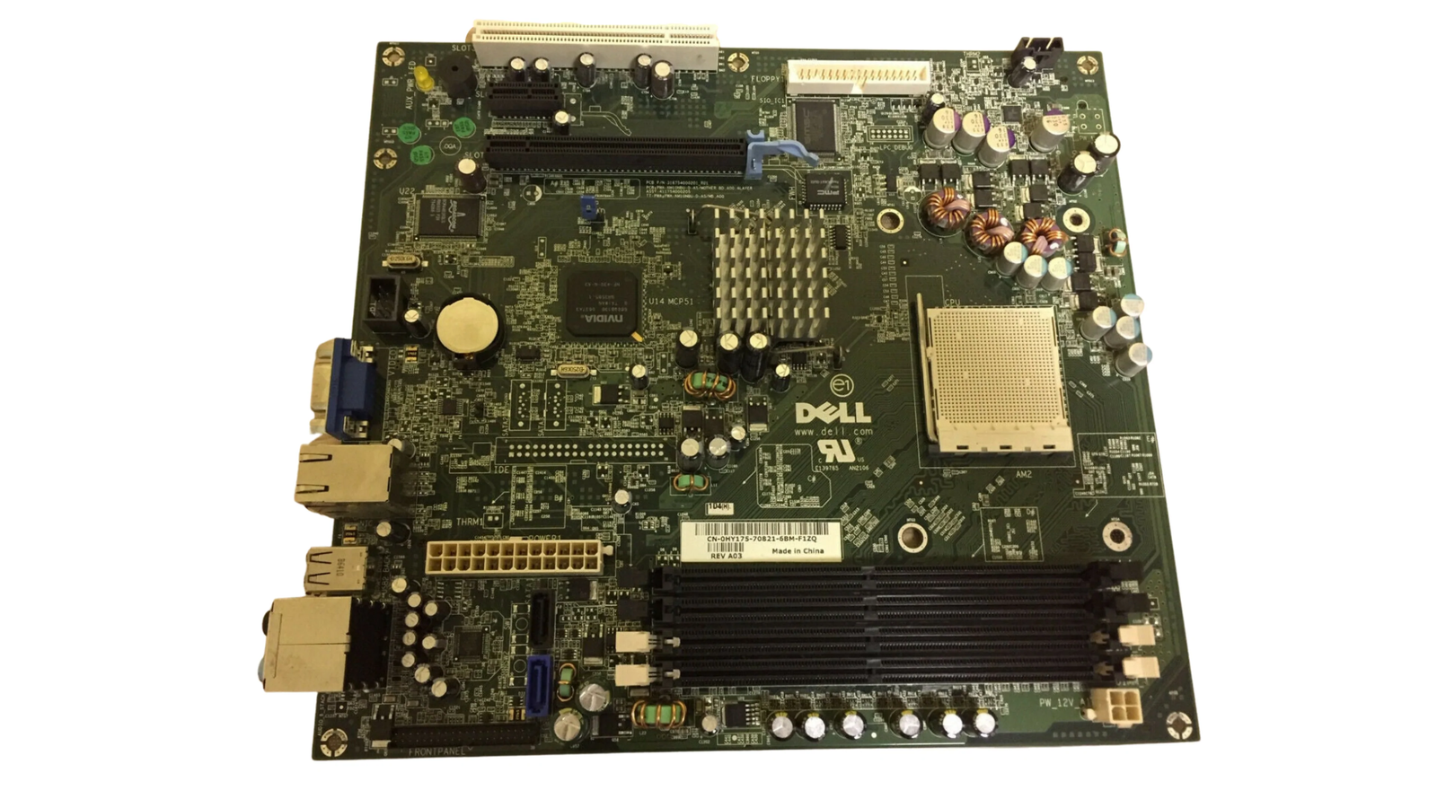 Dell C521 0HY175 HY175 Dimension Socket AM2 Motherboard