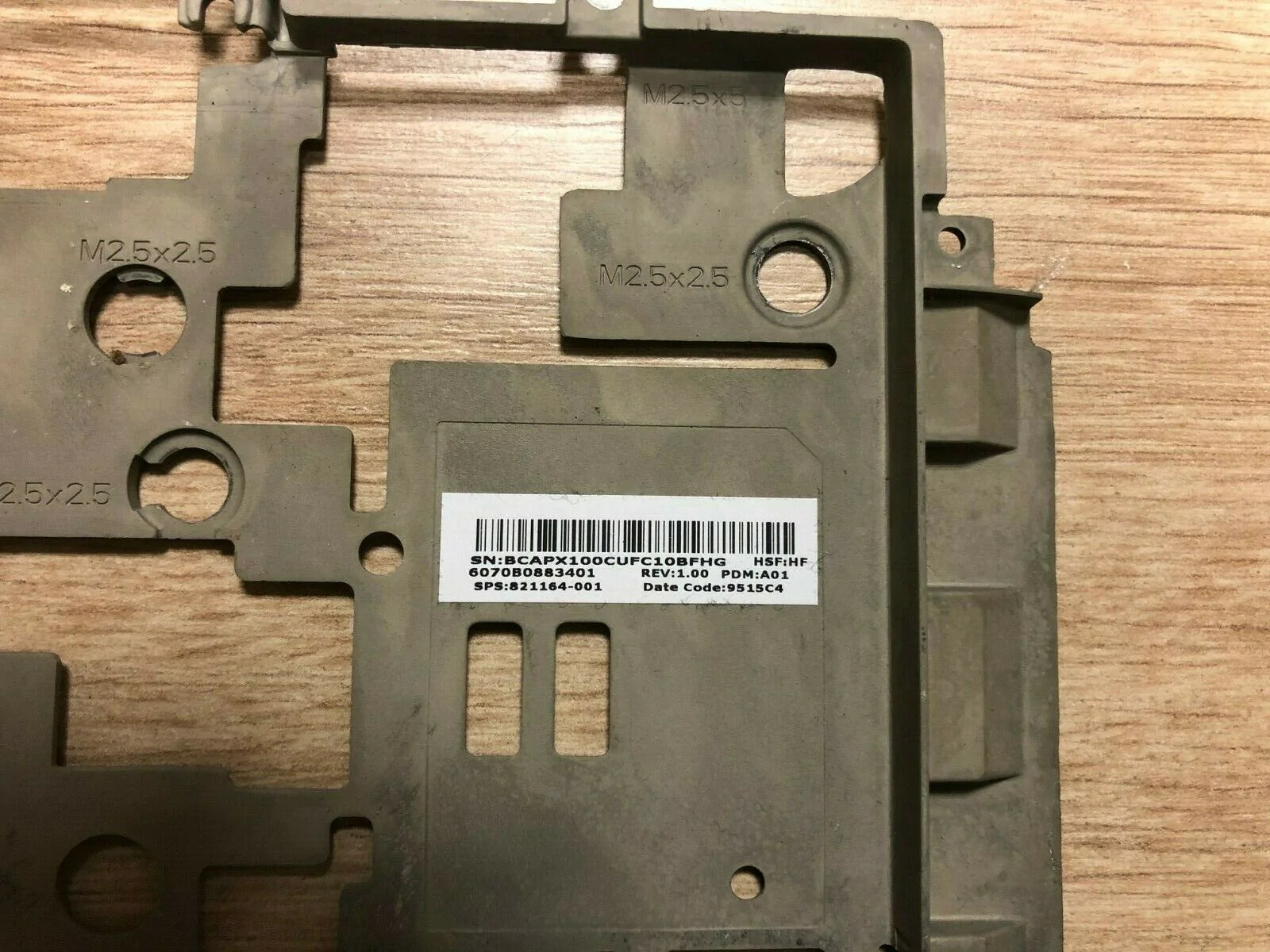6070B0883401 internal base plate from HP 840 G3