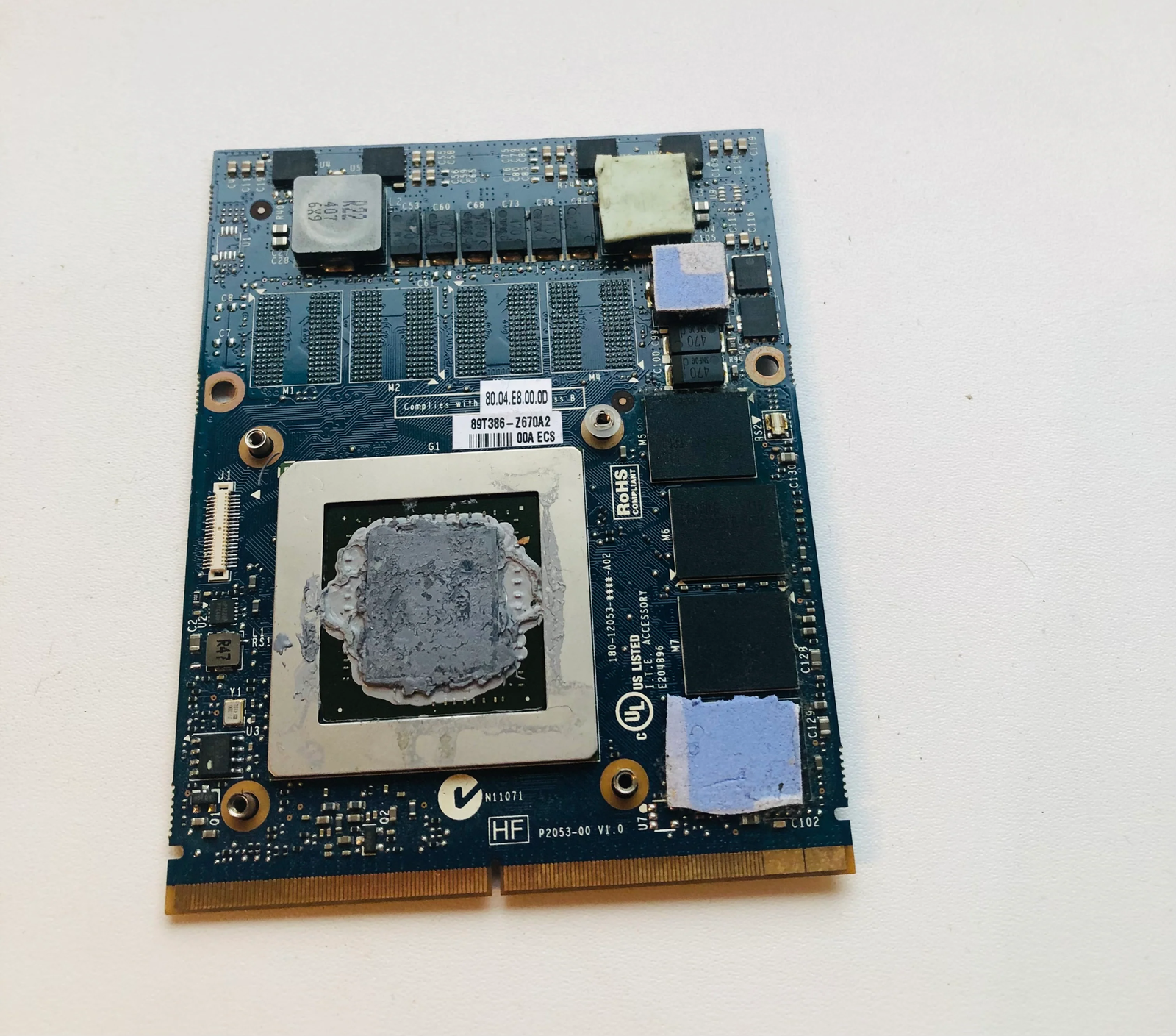 Dell Alienware M18X - 0J0M0K VIDEO CARD