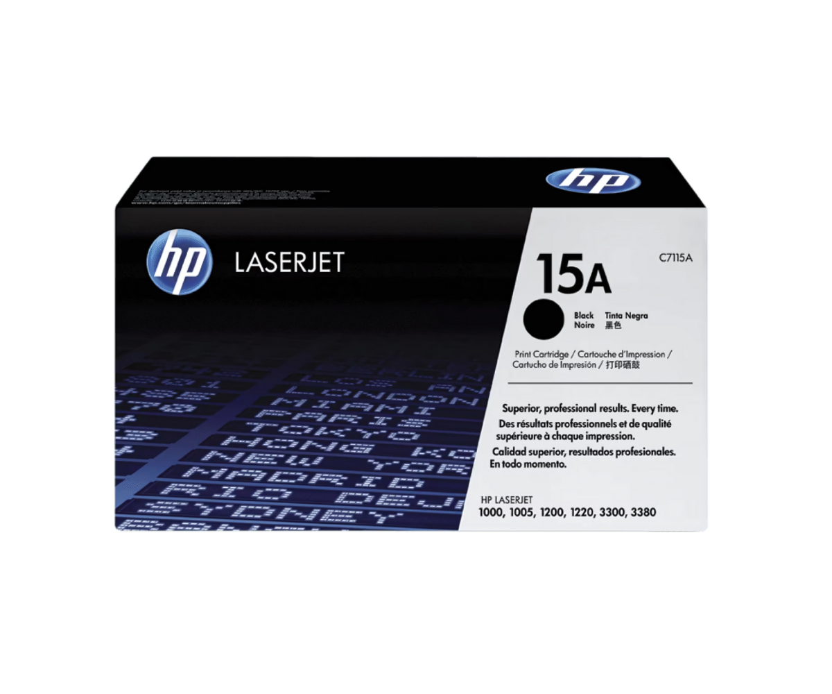 Original HP 15A C7115A BLACK Toner Cartridge