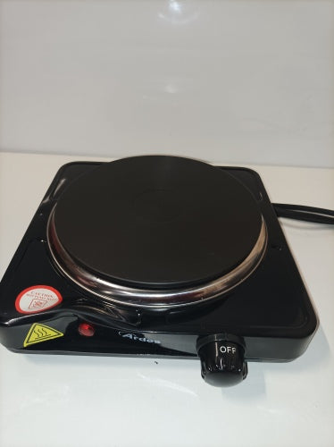 Ecost Customer Return, ARDES - AR1F19 electric hob, 1 cast iron hob, 1500 W, painted steel, diameter