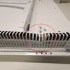 Ecost customer return VOLTMAN VOM540034 1500W Cast Iron Programmable Radiator with Opening Window LC