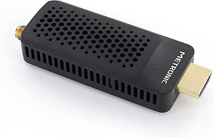 Ecost customer return Metronic 441625 Decoder TDT Dongle Stick DVBT2 HEVC HDMI USB