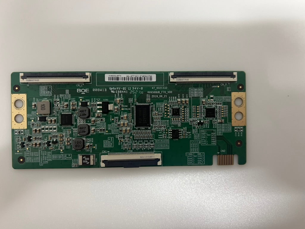 47_6021332 HV650QUB_F70_V00 t-con board