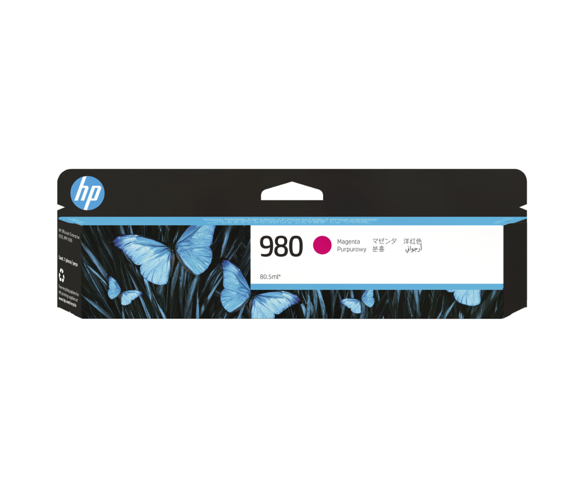 Original HP D8J08A Magenta Ink Cartridge