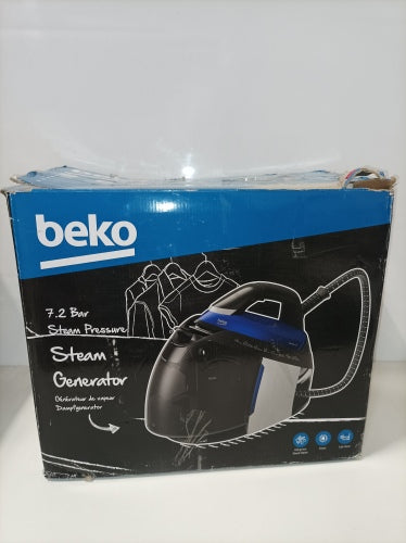 Ecost Customer Return, Beko SGA8328D steam ironing station 2800 W Ceramic soleplate Blue, White