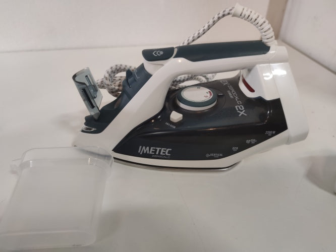 Ecost Customer Return, Imetec ZeroCalc Z1 2500 steam iron with anticalcare technology, multi-hole st