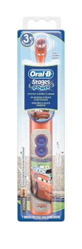 Oral-B Stages Power Electric Toothbrush, Multicolour (Mixed case Cars/Princess)