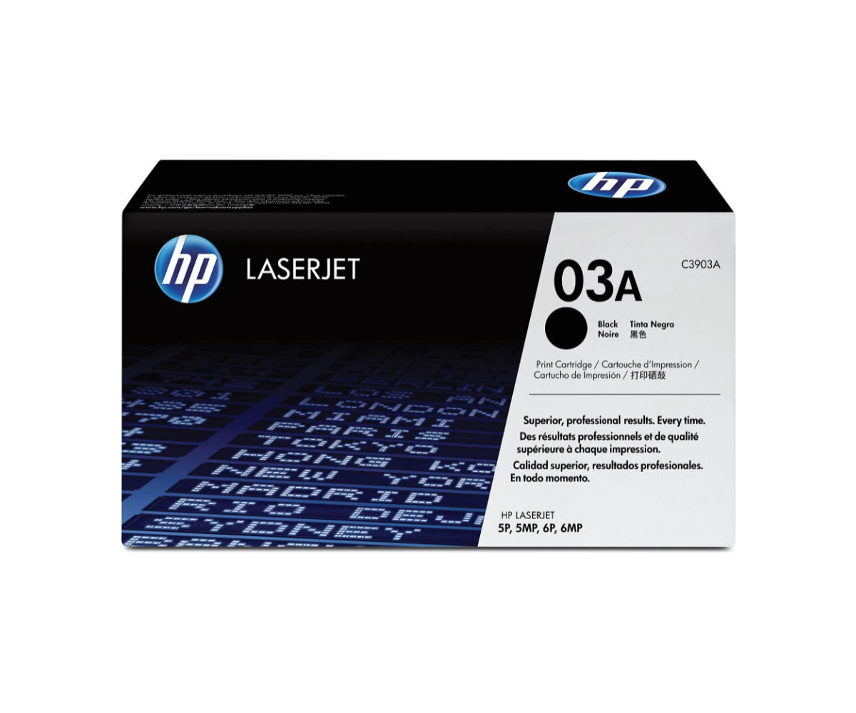 Original HP 03A C3903A BLACK toner cartridge