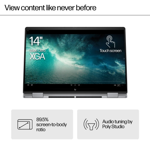 HP ENVY x360 14-fa0005ny 14'' WUXGA Touch AMD Ryzen 5 8640HS 16GB 512GB SSD W11H Meteor Silver