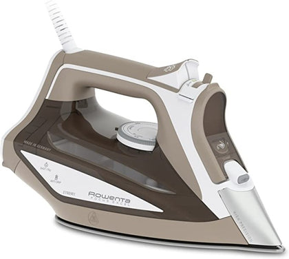 Ecost Customer Return, Rowenta Focus Excel Dry & Steam iron Microsteam 400 soleplate 2700 W Tan, Whi