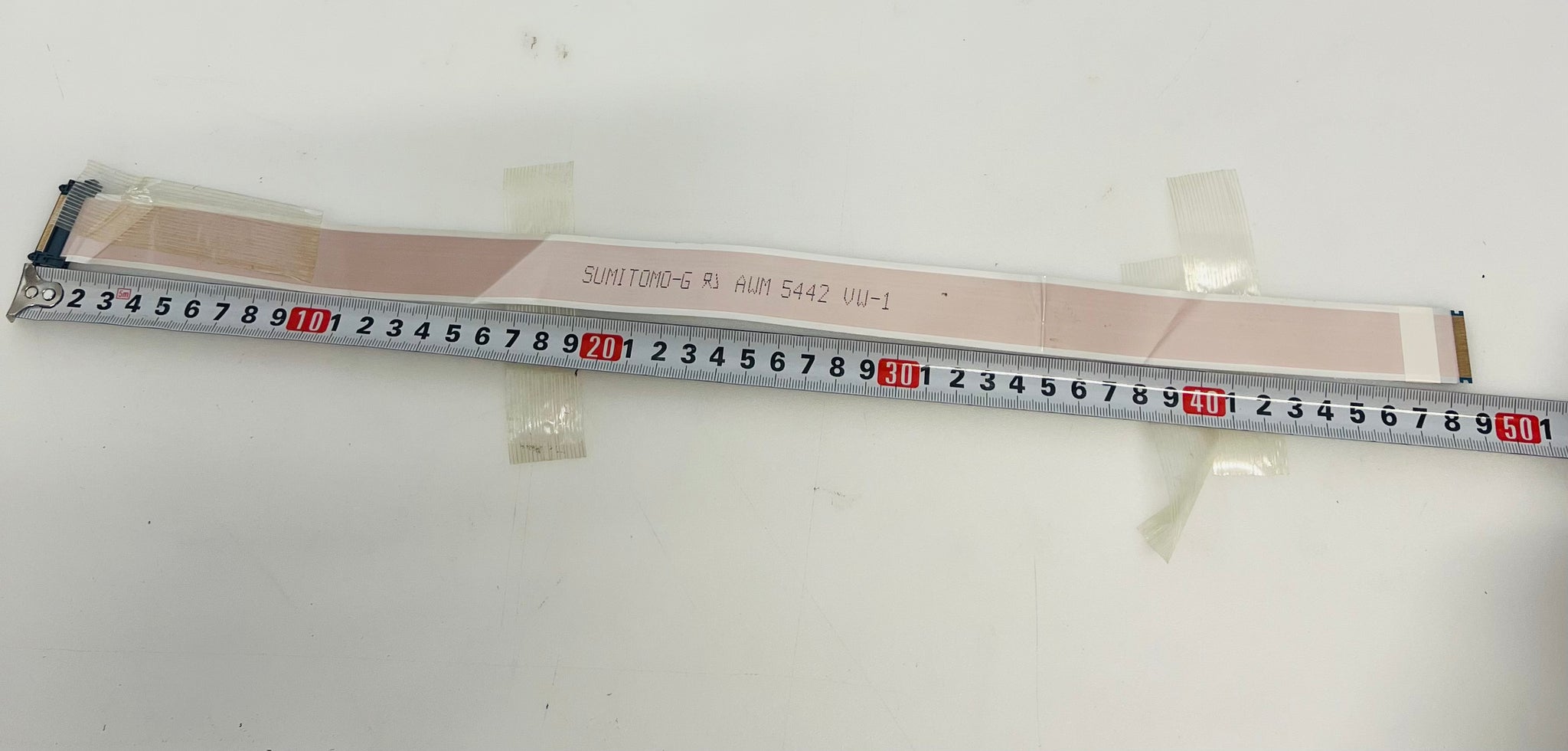 SUMITOMO-G AWM 5442 VW-1 (approx. 49 cm length; 2.5 cm height) lvds flex cable for Philips 42PFL6678S/12