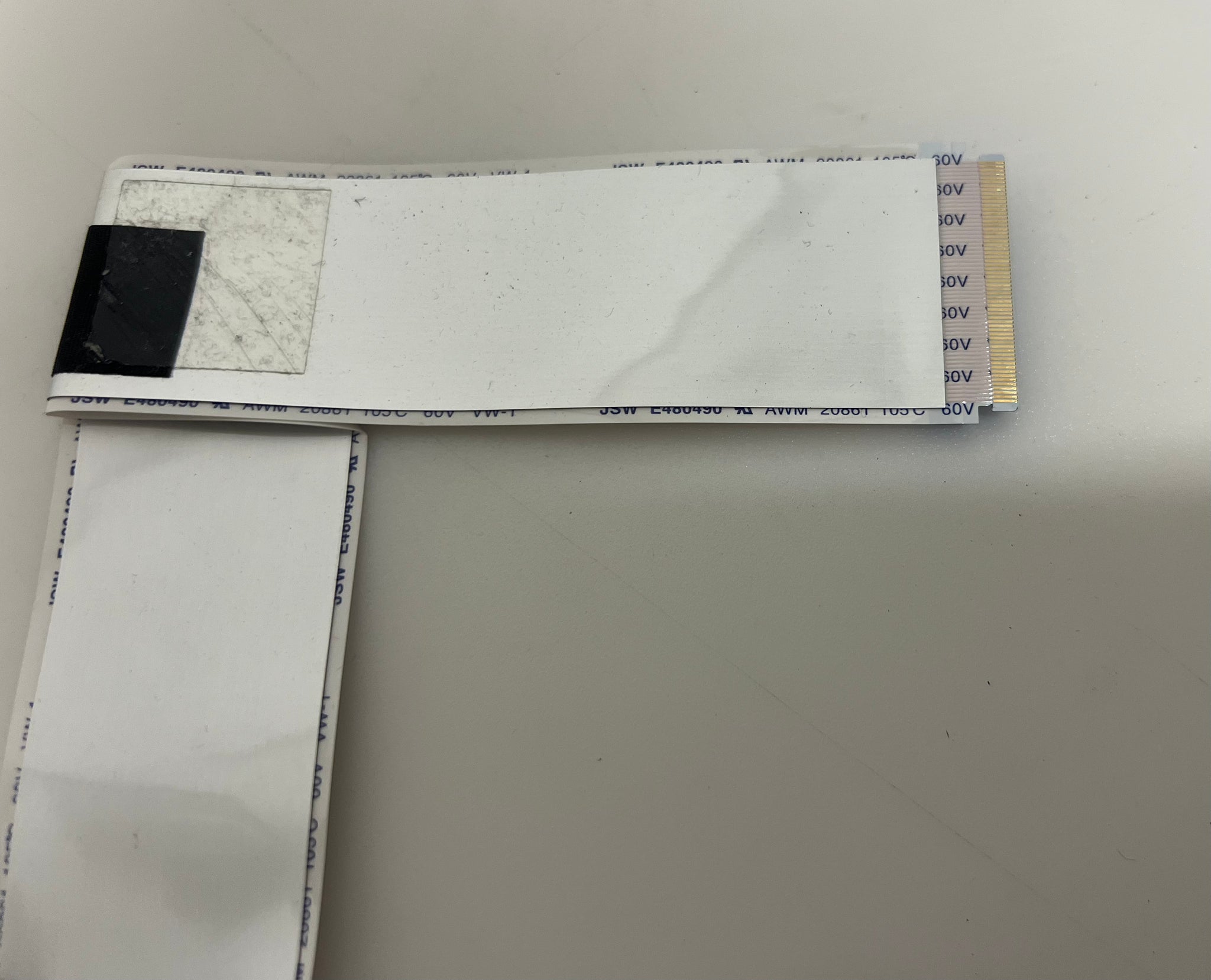 TCL 43QLED760 lvds flex cable JSW E480490 AWM 20861 105C 60V (approx 3 com length)