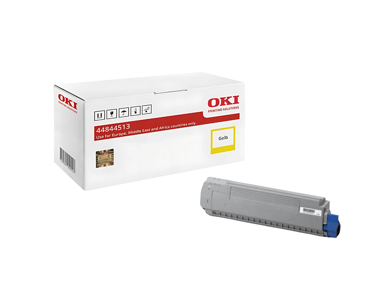 Original OKI Yellow Toner Cartridge (44844513)