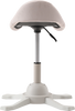 Up Up Toronto ergonomic balance stool White, Ivory fabric, longer gas lift