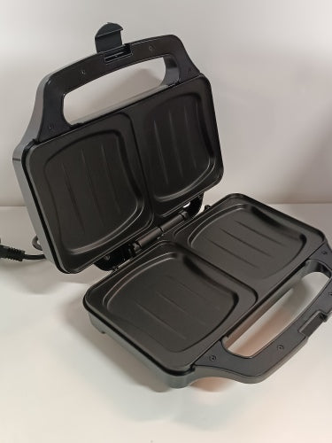 Ecost Customer Return, Emerio XXL sandwich toaster suitable for all toast sizes, BPA free, large she
