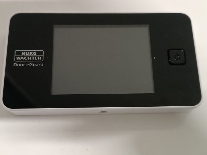 Ecost customer return BURGWÄCHTER, digital door spy, Door eGuard DG 8100, color display, for door th