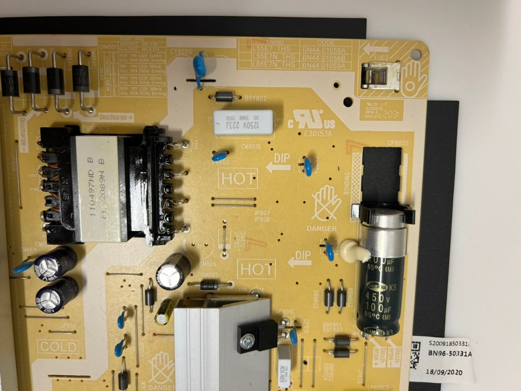 BN44-01058A power supply for Samsung QE50Q67TAU