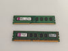 99U5458-001.A00LF (KVR1333D3N9/2G) and 9965413-011.A01LF (KVR1333D3E9S/2G) DDR3 Memory modules