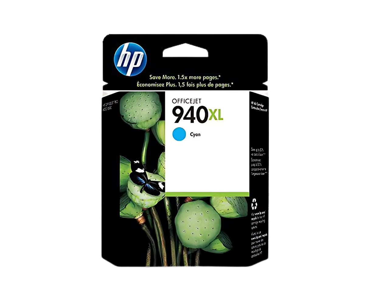 Original HP C4907AE 940XL Cyan Officejet Ink Cartridge