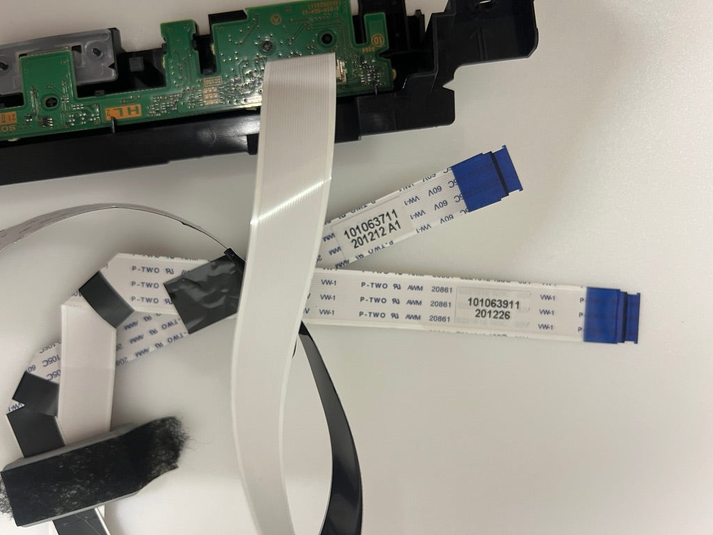 1-010-524-11 IR sensor with 1-005-419-31 Wifi board and 101063711 / 101063911 lvds cables for Sony XR-77A80J