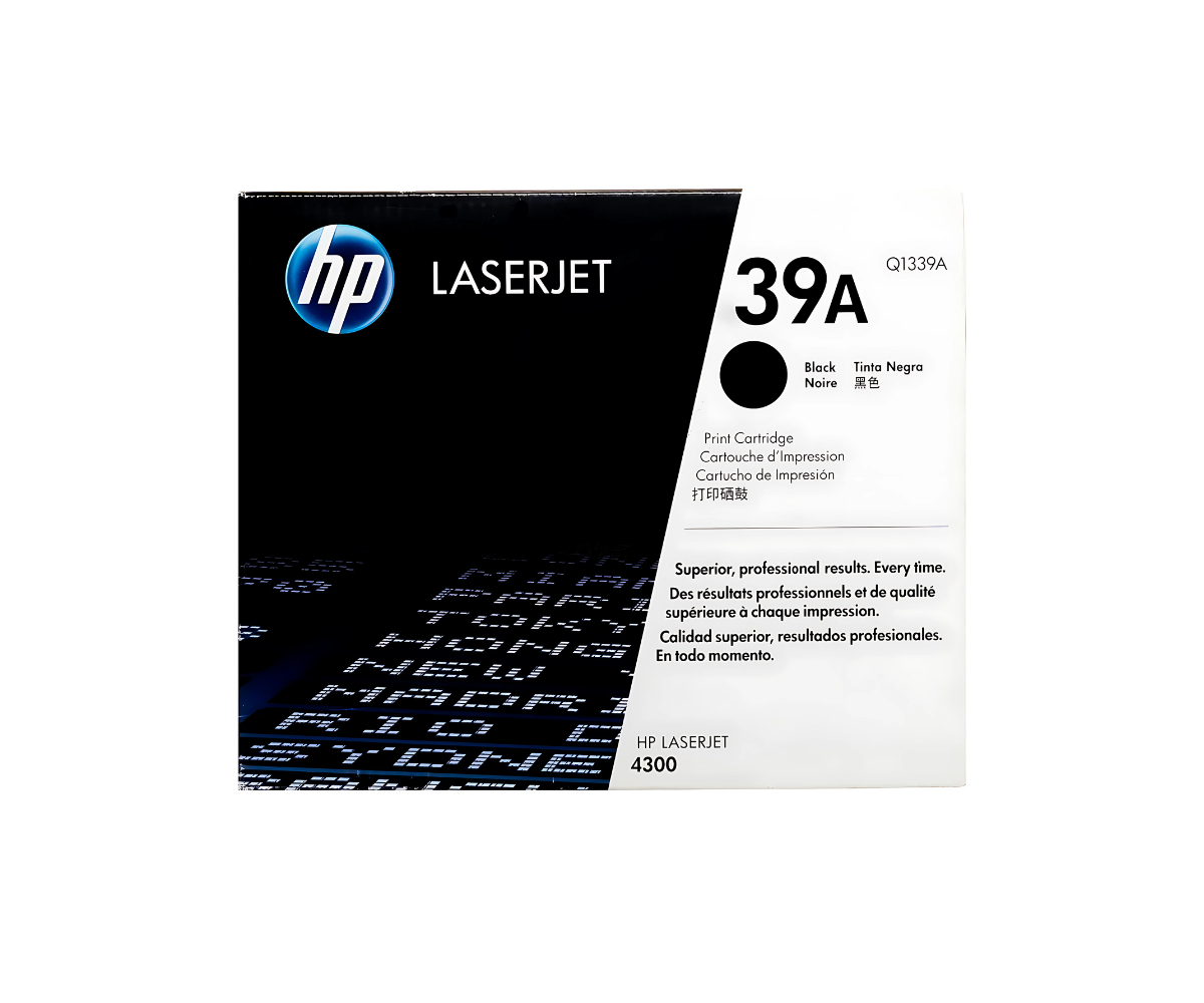 Original HP 39A Q1339A BLACK Toner Cartridge