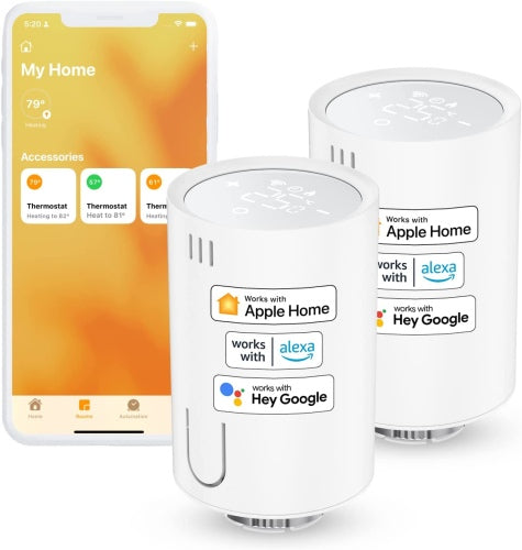 Ecost customer return Upgrade WLAN Heating Thermostat Compatible with HomeKit, Meross Sma