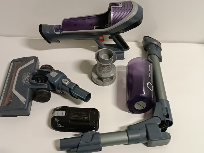 Ecost customer return Rowenta RH9638 XForce Flex 8.60 Allergy Cordless Vacuum Cleaner, Rod and Hand