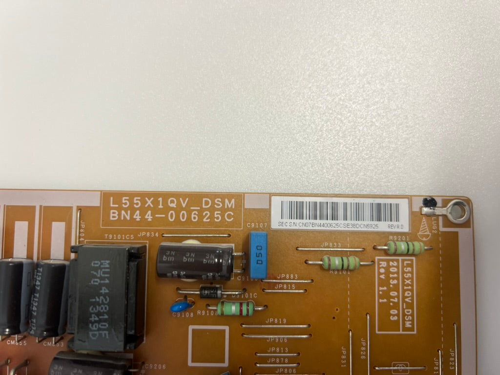 L55X1QV_DSM BN44-00625C power supply for Samsung UE55F6505SB