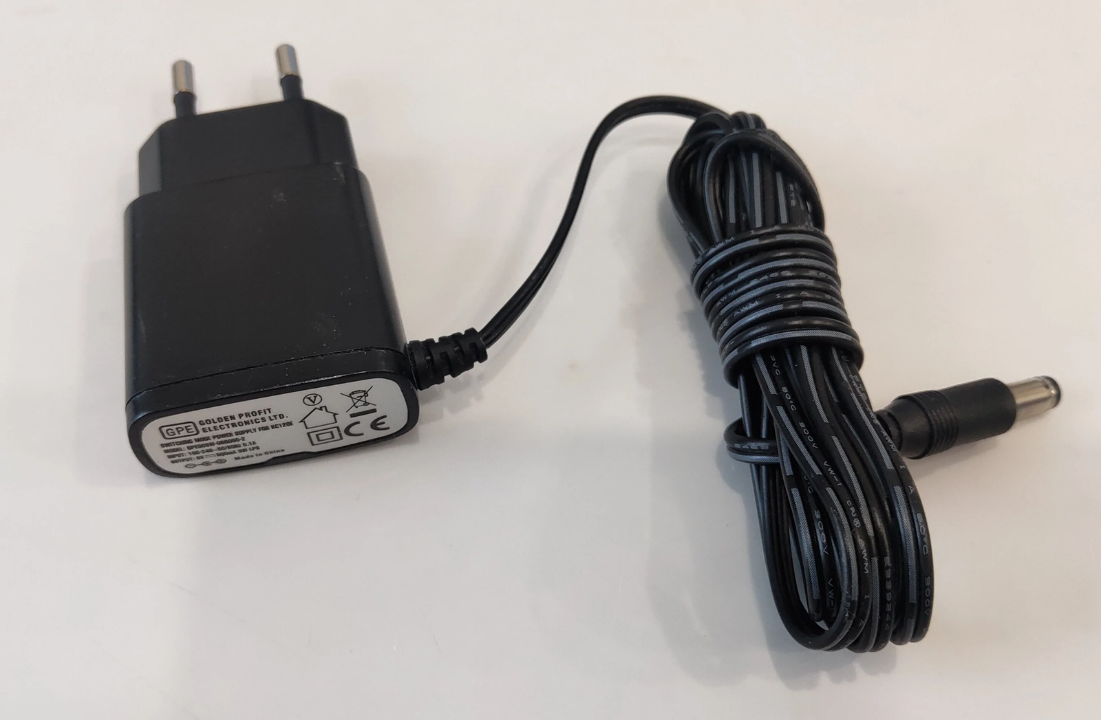 Golden Profit GPE003W-060050-2 6v-500mA power adapter