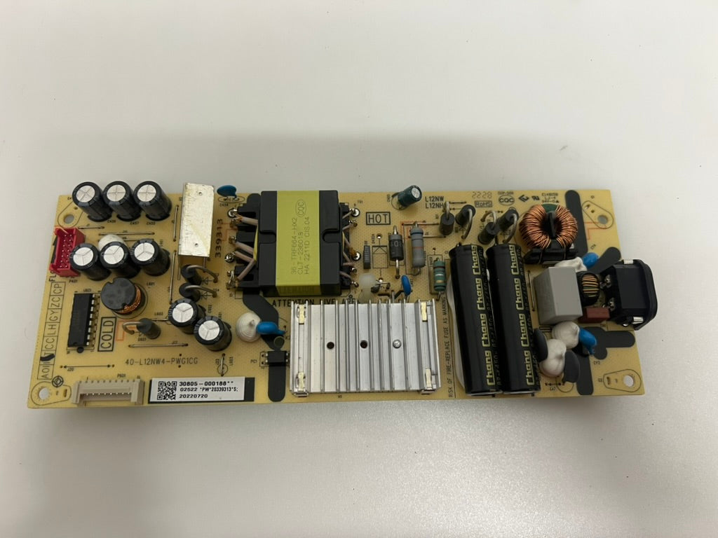 TCL 43QLED760 power supply 40-L12NW4-PWG1CG