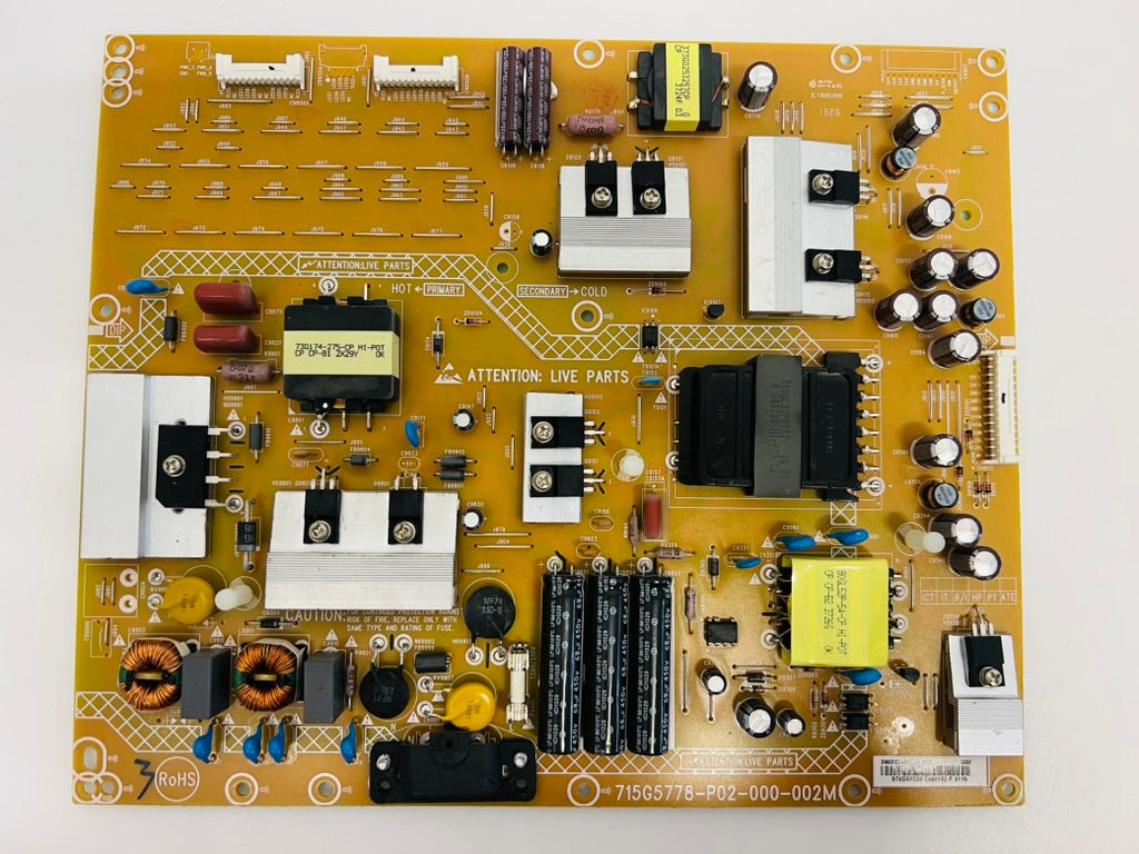 Philips 55PLF4908T/12 power supply 715G5778-P02-000-002M