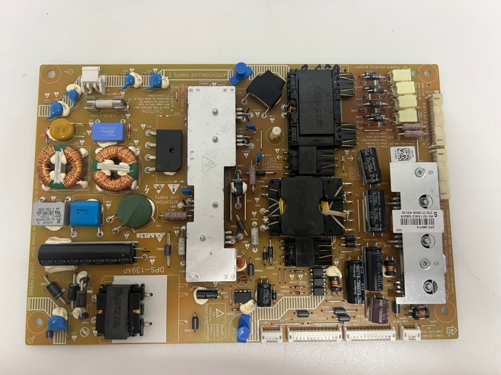 Philips 42PFL7606H/12 power supply DPS-186FP 2722 171 90339